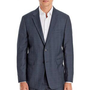 NEW $545 Theory Chambers Sport Coat! 38 Reg Navy Prestige Slim Fit Stretch Wool